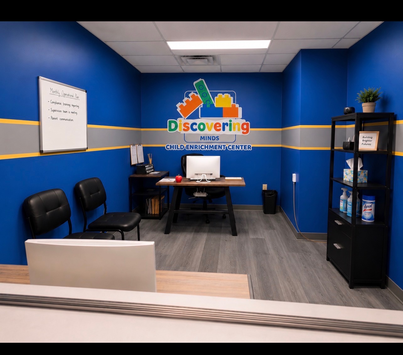 The Discovering Minds administrative office